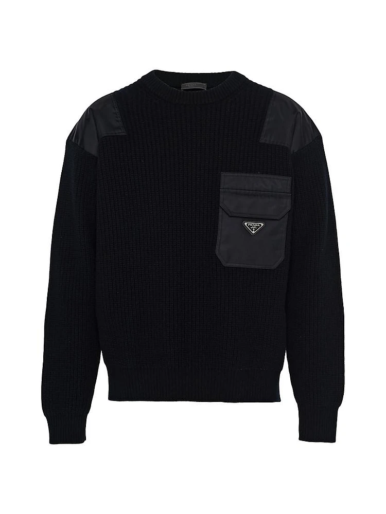 Wool and Re-Nylon Sweater