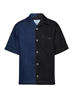 Double Match Denim Shirt