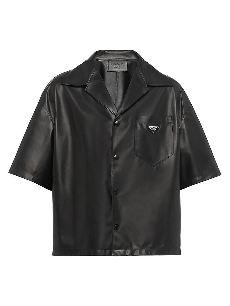 Nappa Leather Shirt