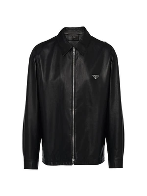 Nappa Leather Blouson Jacket