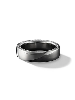 Streamline Band Ring Platinum, 6MM