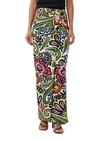 Alodia Tropical Wrap Skirt