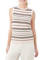 Samoa Striped Knit Tank Top