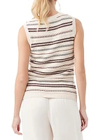 Samoa Striped Knit Tank Top