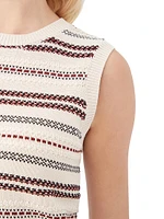 Samoa Striped Knit Tank Top