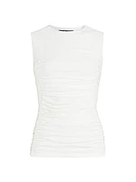 Jersey Ruched Shell Tank