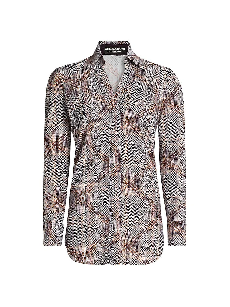 Atena Print Jersey Shirt