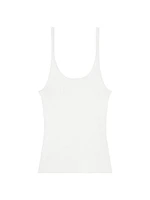 Crepe Scoopneck Tank