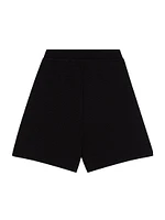 Crepe High-Rise Slim-Fit Shorts