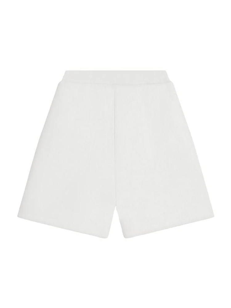 Crepe High-Rise Slim-Fit Shorts