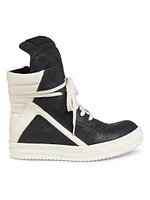 Geobasket Leather High-Top Sneakers