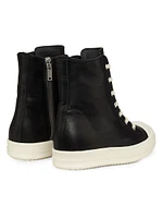 Scarpe Leather Sneakers