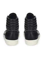 High Vintage Leather Sneakers