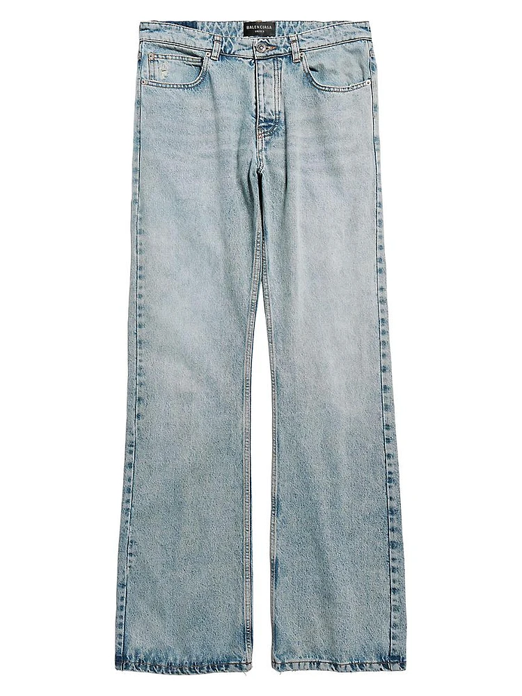 Low Waist Straight Pants