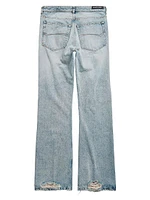 Low Waist Straight Pants