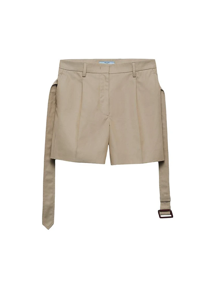 Cotton Twill Bermudas Shorts