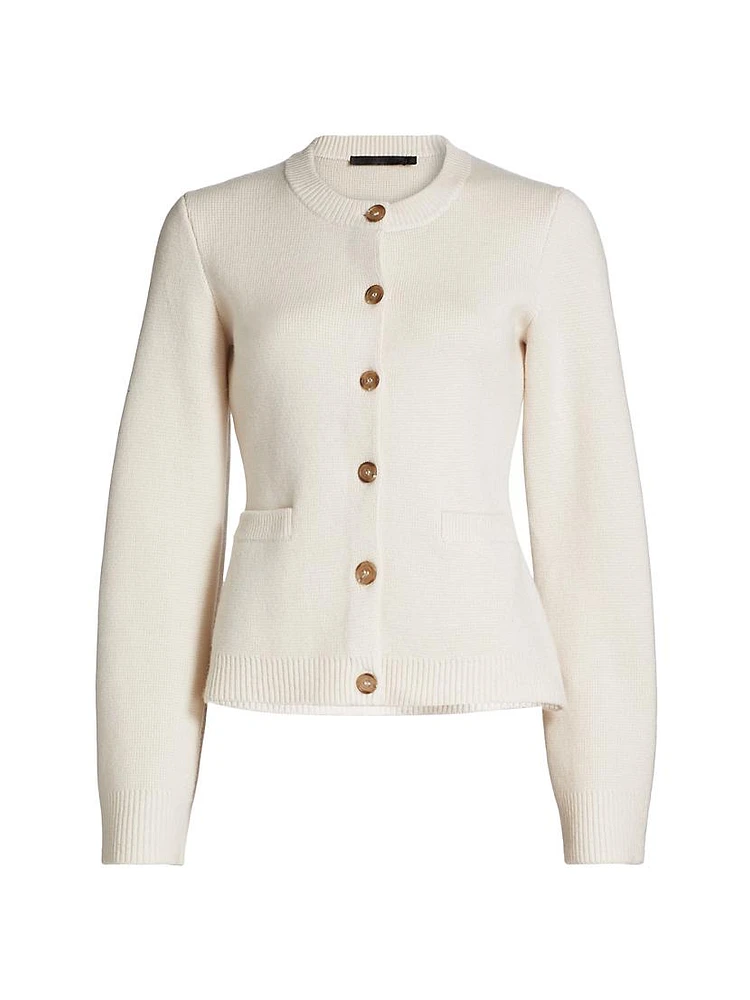 Cooper Wool-Cashmere Cardigan