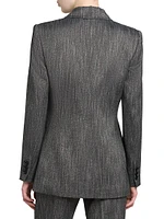 Viscose Double-Breasted Jacket