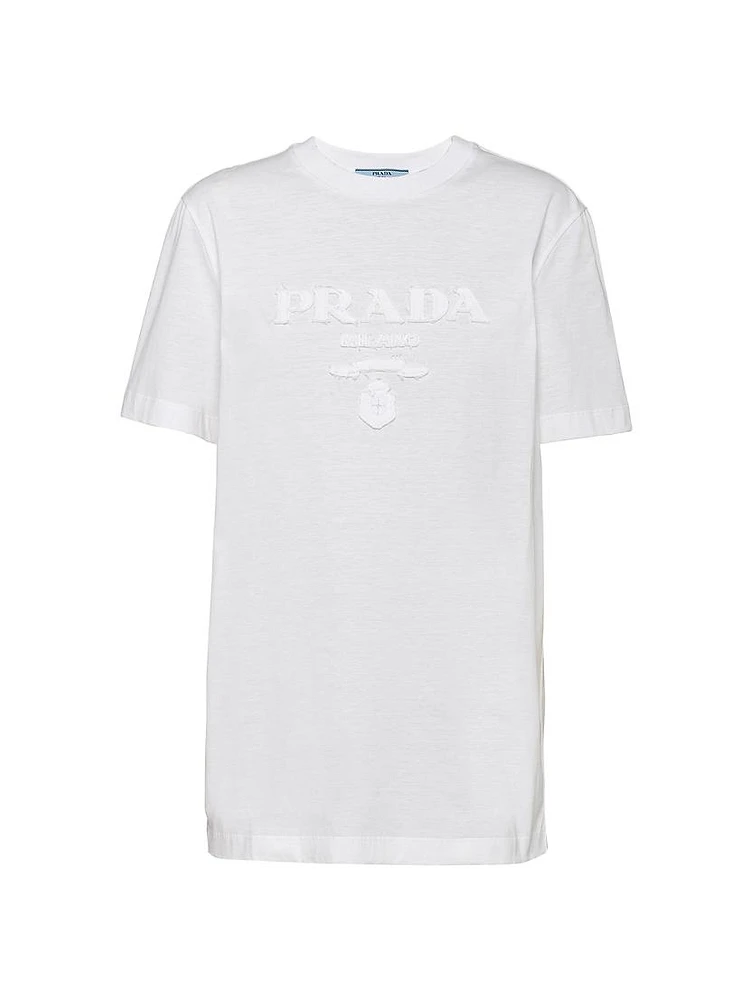 Embroidered Jersey T-Shirt