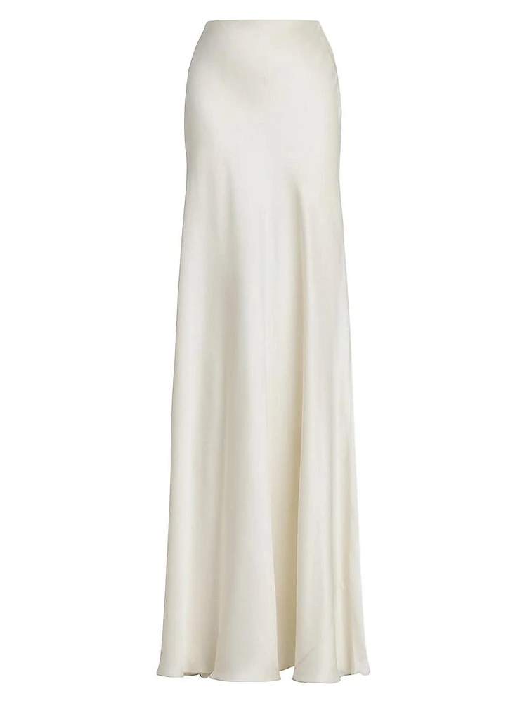 Masina Satin Maxi Skirt