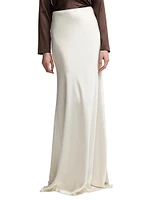 Masina Satin Maxi Skirt