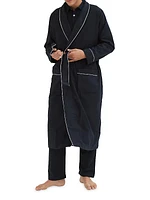 Cotton Tie-Waist Robe