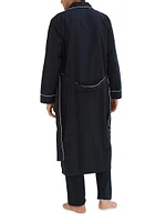 Cotton Tie-Waist Robe