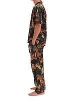 Cuban Soleia Leopard Cotton Pajamas