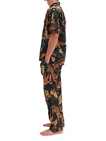 Cuban Soleia Leopard Cotton Pajamas