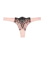 Iris Lace Thong