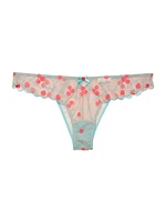 Rose Vine Embroidered Cheeky Panty