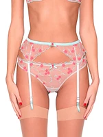 Rose Vine Embroidered Cheeky Panty