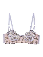 Farfalle Embroidered Balconette Bra