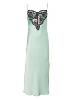 Frankie Silk Lace Underwire Slip Dress