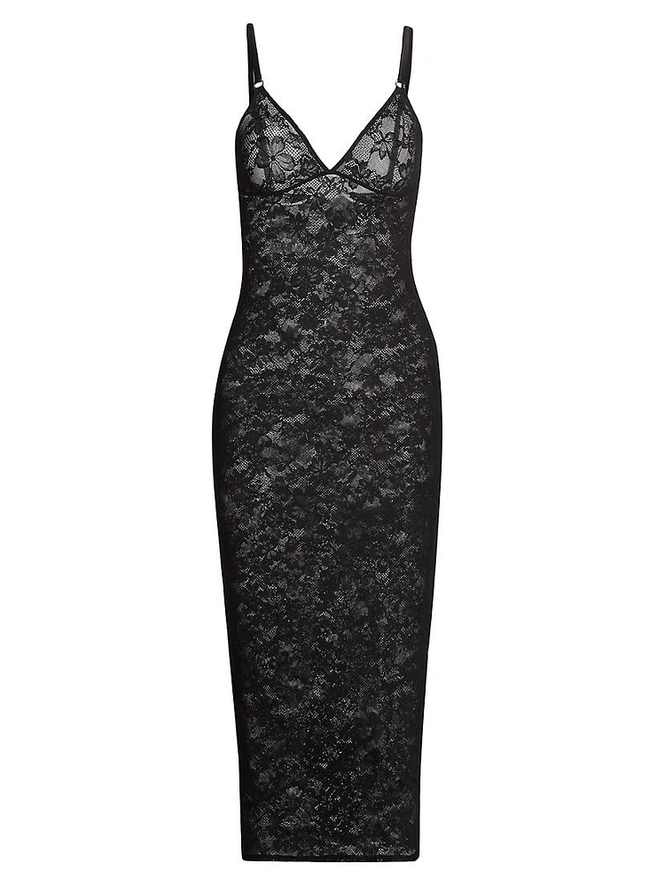 Le Stretch Lace Slip Dress