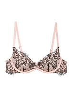 Iris Stretch-Silk Lace Demi Bra