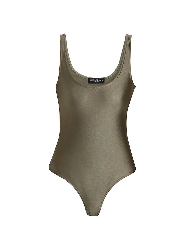 Gigi Shine Jersey Bodysuit