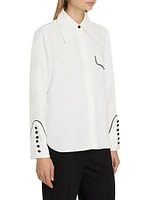 La Coleccionista Bruna Button-Front Shirt