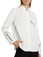 La Coleccionista Bruna Button-Front Shirt