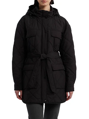 Friday Quilted Packable Hooded Jacket