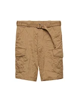 Stretch Cotton Bermudas