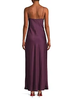 Emaline Satin Maxi Dress