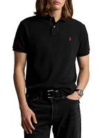 Graphic Cotton Polo Shirt