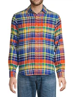 Ranch Plaid Sport Shirt