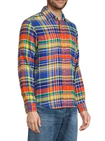 Ranch Plaid Sport Shirt