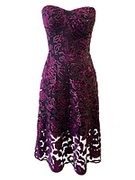 Sadie Lace Strapless Cocktail Dress