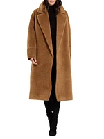 Suri Alpaca-Wool Belted Coat