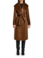 Baby Alpaca-Wool Long Coat