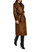 Baby Alpaca-Wool Long Coat