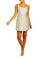 Chianti Jacquard Minidress